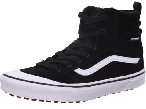 Baskets Vans Ashwood Hi Vansguard enfant en noir et blanc pointure 22