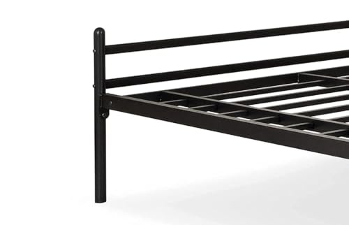 Image of Amelia Extra Single Size Bed Frame Without Mattress (Aiden) - Durable and Sturdy Design, Ideal for Bedrooms, Guest Rooms, Small Spaces - Easy Assembly, Modern Style