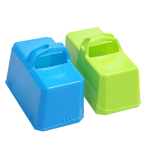 LALADEFIEE 2 pièces Moule à Briques de Neige Léger avec Poignée Jeu Extérieur Hiver pour Construire Château Igloo et Murs de Neige et Sable pour Garçon...