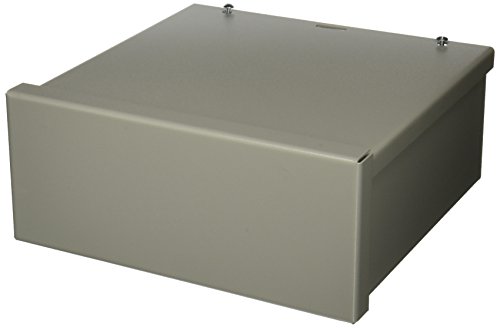 Wiegmann RSC101004 RSC-Series Wall-Mount Enclosure NEMA 1/3R Lift-Off Screw Cover with Knockouts, Carbon Steel, 10