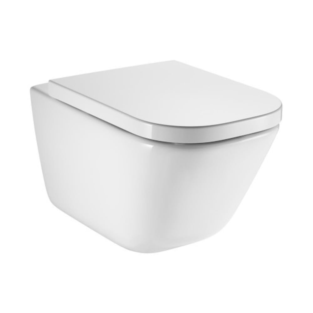 Pack WC Edificio Soporte ECO 2L Swiss Aqua Technologies + WC colgante Roca con tapa SoftClose + placa cromada (ROROGAWR02-FR)