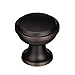 Amerock | Cabinet Knob | Oil Rubbed Bronze | 1-3/16 inch (30 mm) Diameter | Westerly | 1 Pack | Drawer Knob | Cabinet Hardware