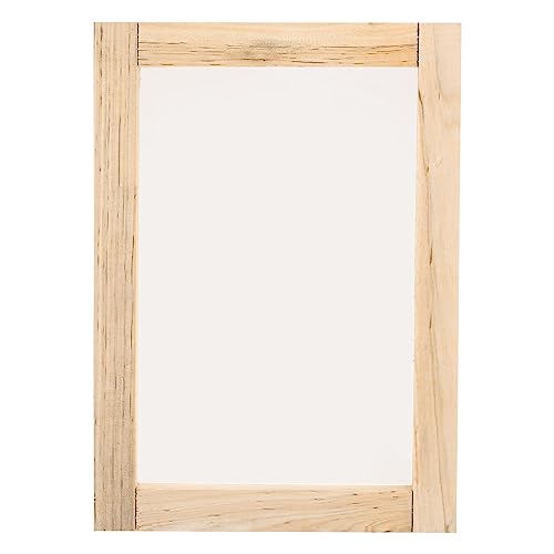 QUARKZMAN - QUARKZMAN Seiden Bildschirm Druck Rahmen Klein 9.8x6.3" Holz Wiederverwendbar Waschbar Bildschirm Drucker Start Kit mit 120 Netz für Anfänger Hemden Siebdruck