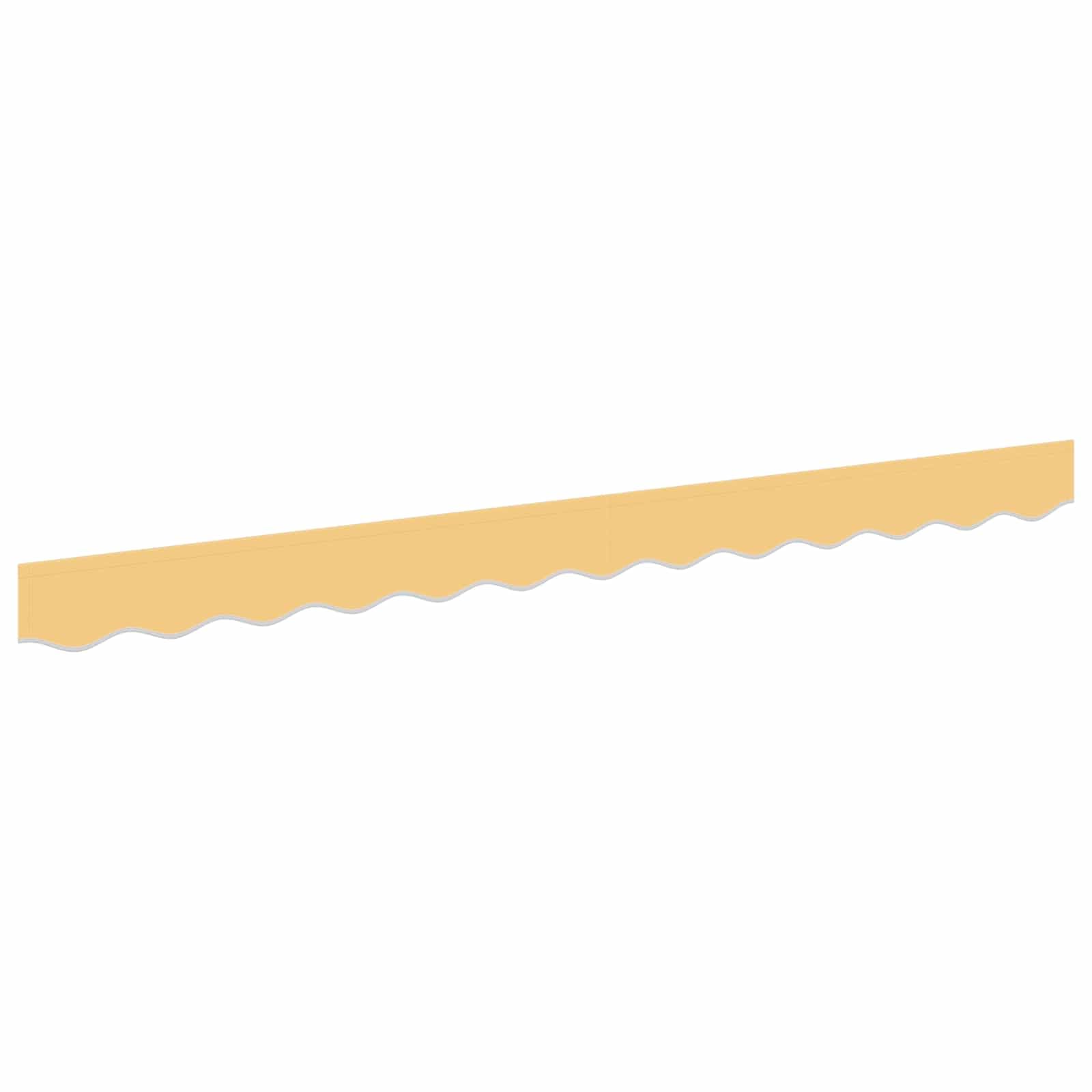 vidaXL Awning Valance Replacement Sand 236 x 20 cm Polyester โ image 1