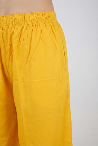 Image of Plaazo Women's Cotton Palazzo | Wide Leg Palazzo for Women | Soft Breathable High Waist Bottom Wear | Comfortable Casual, Office, Travel for Women