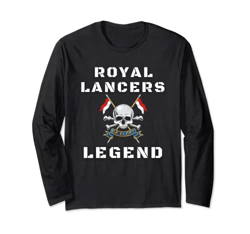 Royal Lancers British Army Royal Armoured Corps Gifts Long Sleeve T-Shirt