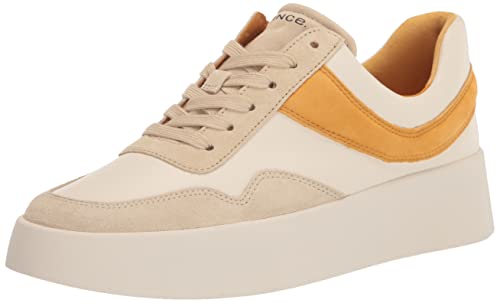 Basket femme à lacets Vince Warren court chaussure basse en cuir véritable tendance