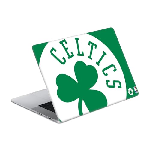 Skin Boston Celtics MacBook Pro 14 A2442 autocollant vinyle pour personnaliser votre espace de travail