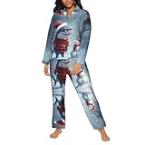 Choix de cadeau parfait : cet ensemble de pyjama Merry Christmas No.312 pour femme est un excellent cadeau pour les anniversaires, Noël et autres occasions spéciales. Idéal pour les femmes, les épouses, les petites amies et les amis, cet ensemble de pyjama confortable pour femme est une option de cadeau attentionnée et élégante
