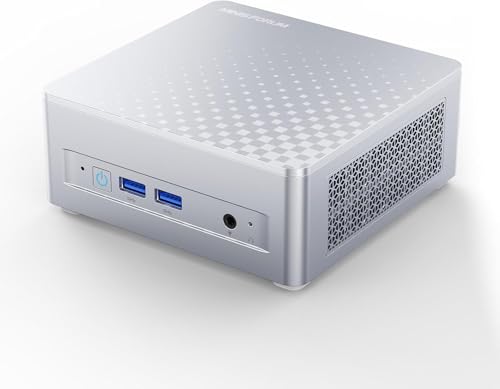 MINISFORUM M1 Lite Mini PC, procesador Core Ultra 5 125U 12C/14T hasta 4,3 GHz/Intel ARC Graphics, 16GB DDR5 (máx 96GB), 512GB SSD, HDMI/USB4/DP, 2,5G RJ45, 2 x M.2 2280 PCle4.0 SSD, Wifi6e, BT5.2