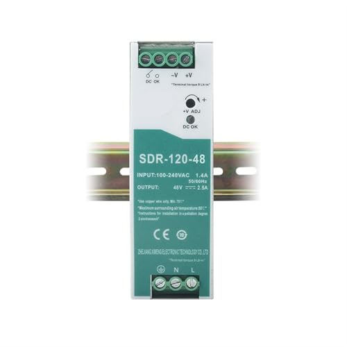 Alimentation SDR-120-48 transformateur 100-240AC vers 48V DC 120W