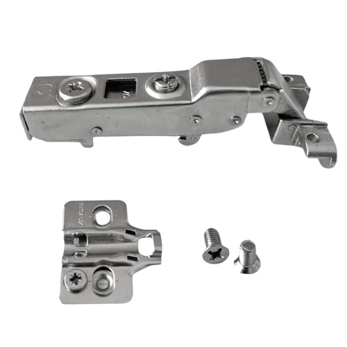 CARATTERISTICHE DELLA CERNIERA - Ideale per ante con spessore da 14 a 25 mm e offre un’apertura di 110°. La distanza tra i fori è di 28 mm, garantendo una facile integrazione con i telai.