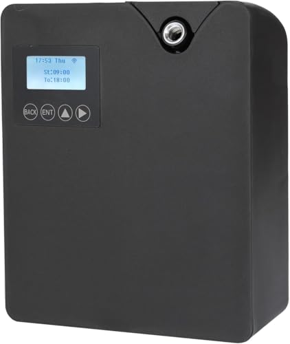 Waterless Essential Oil Diffuser - Bluetooth and Wi-Fi Aromatherapy Diffuser - Professional Waterless Diffuser - 300ML - for Large Rooms (Black) Waterless Essential Oil Diffuser - Bluetooth and Wi-Fi Aromatherapy Diffuser - Professional Waterless Diffuser - 300ML - for Large Rooms (Black)
