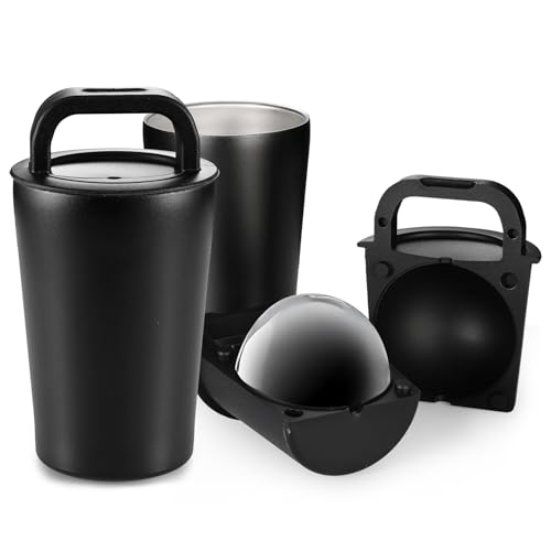 Molde para cubos de hielo esféricos 2.5 pulg 2-pack miniatura 1