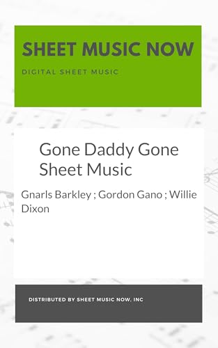 Gone Daddy Gone Sheet Music (English Edition)