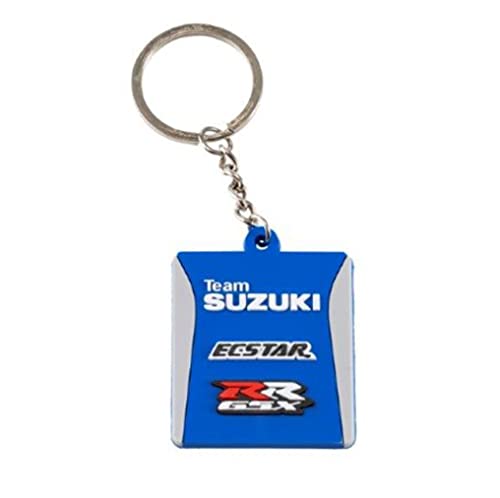 Suzuki Porte-clés MotoGP, bleu, 4x4,5cm