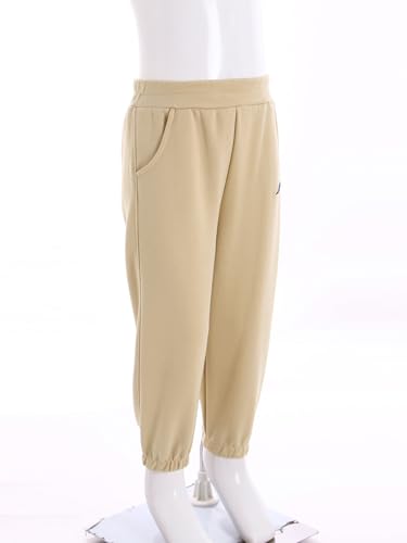 YiZYiF Kids Boys Girls Fashion Sweatpants Babys Casual Mid Waist Elastic Waistband Dinosaur Embroidery Pants3