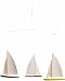 Flensted Mobiles Dinghy Regatta/3 Hanging Mobile - 15 Inches Beech Wood
