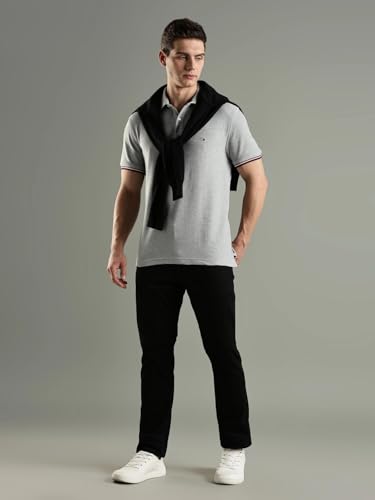 Image of Tommy Hilfiger Men Polo Cotton Regular Fit Shirt