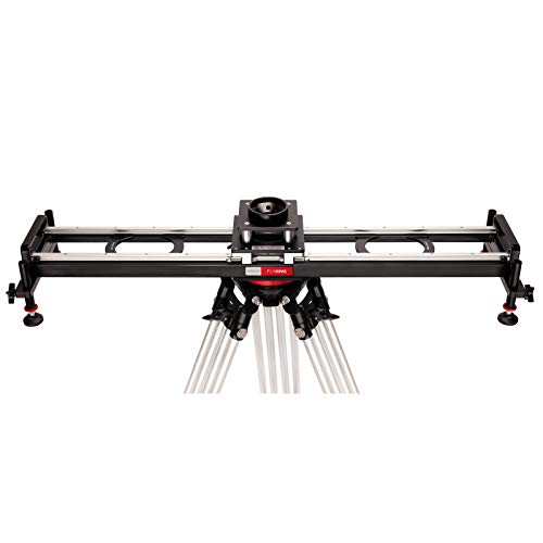 PROAIM 2' Flyking Precision Camera Slider. 100mm Bowl Head Platform. Payload up to 70kg/ 154 lb. 1.3' Slider Travel. 360° Panning. Built-in End-Stop Shock Absorbers (SL-FLKB-00)