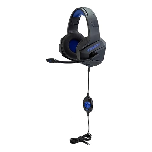 Image of Egghead Skylab Stereo Gaming Multimedia Headset, Over Ear Headphones with Inline Volume Control and Mic Mute