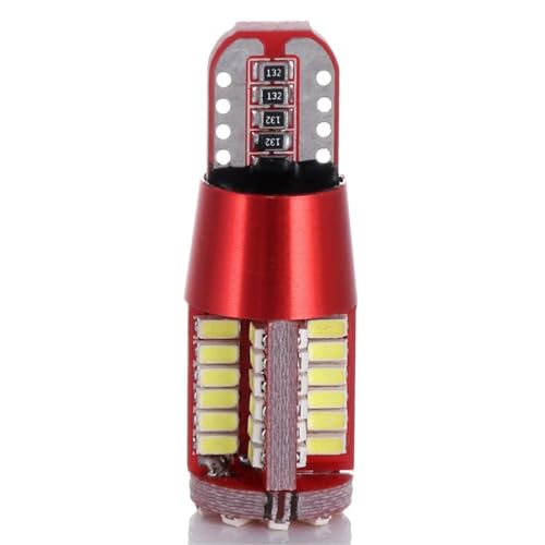 ECCPP 2x Instrument Cluster Dash Panel Lights T10/T15 57SMD Led White W5W 147 152 158 159 161 168 184 192 193 259 280 285 447 464 501 555 558 585 655 656 657 1250 1251 1252 2450 2652 2921 2825 PC