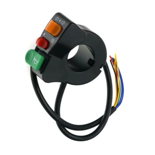 Interrupteur de guidon moto 7/8 pour réparer et remplacer les commandes de clignotant