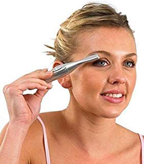 R A Products Eye Brow Hair Remover & Trimmer For Men & Women, Battery Powered