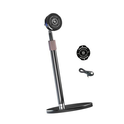 Support de téléphone en aluminium rotatif à 360° haut de gamme pour un streaming stable en direct