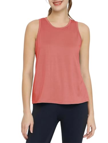 Womens Light Loose Quick Dry Sleeveless Tank Breathable Sports Vest Yoga Gym All Daily Fitness Training Outfits
