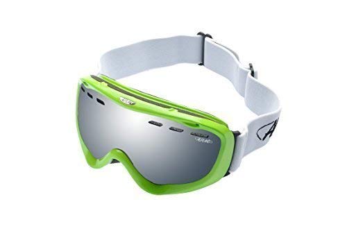 Lunettes de ski contre l'éblouissement de la neige avec filtre miroir argent pour le snowboard
