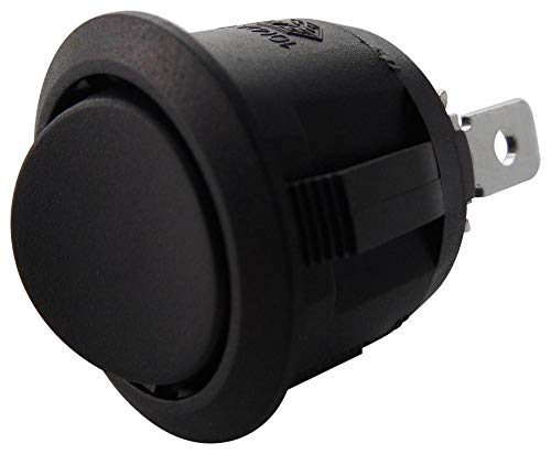 Switch, Rocker, SPST, ON-Off, MOM | Rocker SWITCHES, 1 X Qty - R13-112F-02-BB-0A