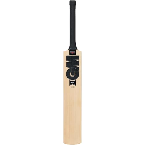 Batte de cricket GM Noir 404 Delta saule anglais taille complète Gunn & Moore