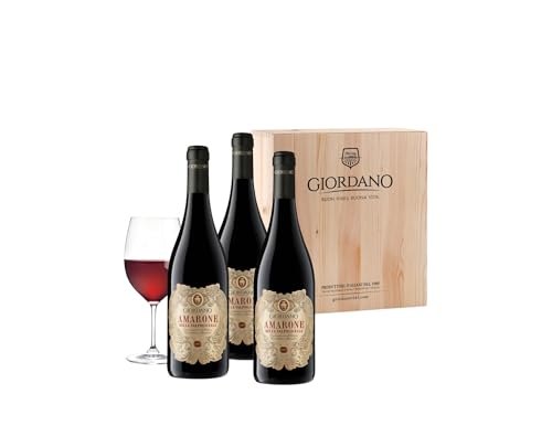 GIORDANO Vino Rosso Box Amarone della Valpolicella DOCG 2021, Confezione