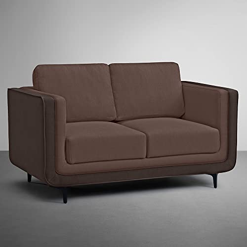 Image of Sleepyhead Mojo - 2 Seater Dual Tone Luxury Sofa (Fabric, Crazy Brown)