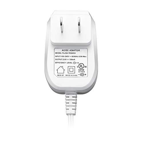 Power Cord Power Adapter YLA-03010 for Waterpik WP360 WP360W WP462 WP462W WP450 WP450W (WP360 Charger 110V-240V)