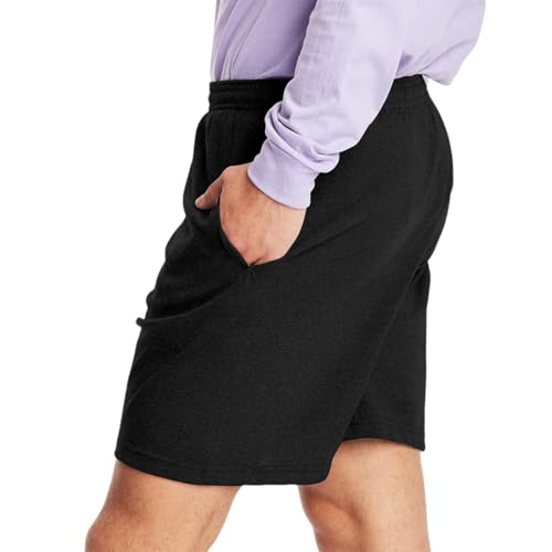 Shorts for Men Casual Summer Pajama Lounge Shorts Elastic Waist Drawstring Short Pockets Solid Sleep Lounge Pj Pants2