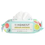 The Honest Company Plant-Based Snot Removing Wipes | Soothing Nose + Face Wipes with Aloe | Hypoallergenic for Sensitive Skin, EWG Verified | Fragrance Free, 30 Count