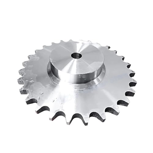 Bevel Gear Pinion Hardware Mechanical 1pc 08B Sprocket Wheel 10/11/12/13/14/15/16/17/18/19/20/21/22/23/24/25 Teeth Chain Gear Industrial 304 Stainless for 08B Chain(24 Teeth (Bore 14mm))