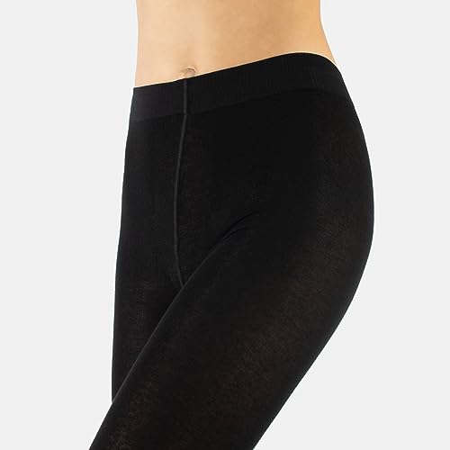 CALZITALY Cashmere Wool Tights – Fleece Lined Warm Pantyhose for Women, S, M, L, XL, XXL, 3XL, 4XL, 150 DEN3