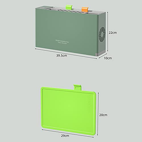 ZUOYI Desinfektion Messerhalter, Messerblock Ohne Messer, Sterilisator, Messerhalter UV Sterilisation Multifunktionaler… – Bild 4