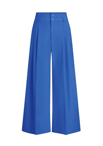 Image of PRETTYGARDEN Women's High Waisted Wide Leg Dress Pants