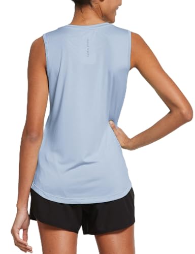 Image of baleaf Women's Workout Tank Tops Sleeveless Quick Dry Running Shirts Lightweight Loose Fit for Yoga Athletic Gym