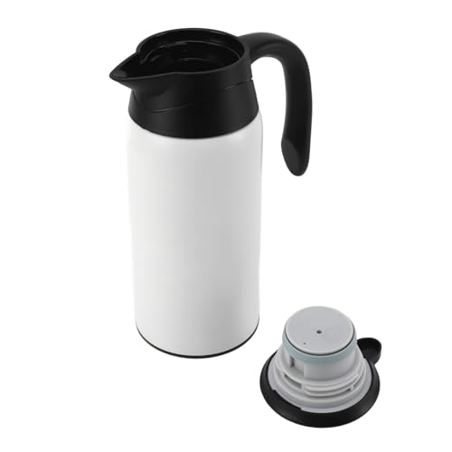 Tetera eléctrica de coche con capacidad 800ml acero inoxidable miniatura 6