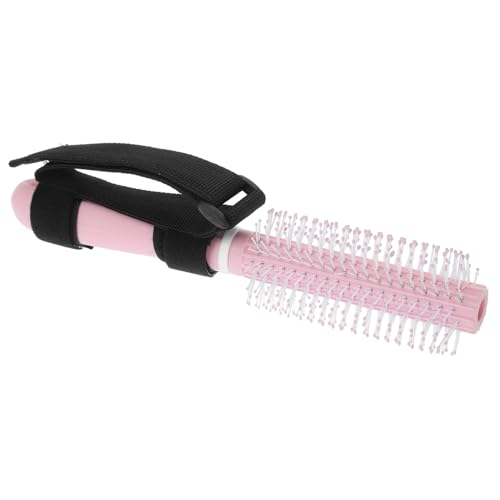 Brosse à cheveux portable et ergonomique pour un coiffage autonome en voyage