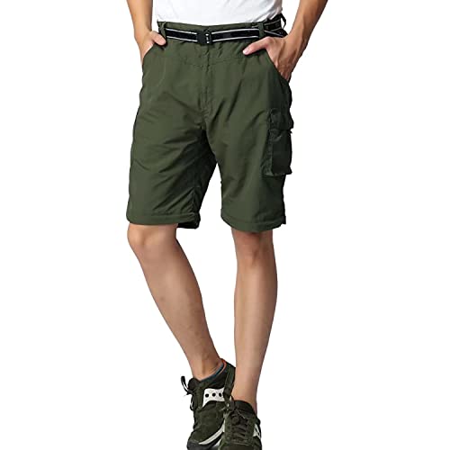 JOMLUN Boys Cargo Pants Kids Outdoor Quick Dry Convertible Zip Off Hiking Climbing Casual Trousers Youth Scout Pants4