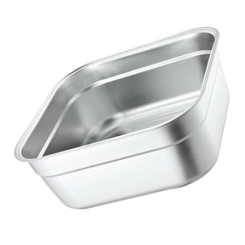 MAGICLULU Bassine Inox CarréE 10.63 Pouces Bol À MéLanger En Acier Inoxydable Empilable Pour Lavage De LéGumes Fruits Salade Et PâTisserie Cuisine
