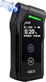 ACE X Éthylotest Électronique - Usage Personnel Testeur d'alcool - Alcootest Précision 99,1% …