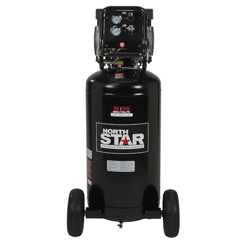 NorthStar Portable Quiet Electric Air Compressor, 1.5 HP,