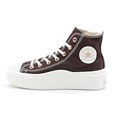[Converse] スニーカー 厚底 軽量 ジップ PLTS II Z HI ダークブラウン 26.0 cm
